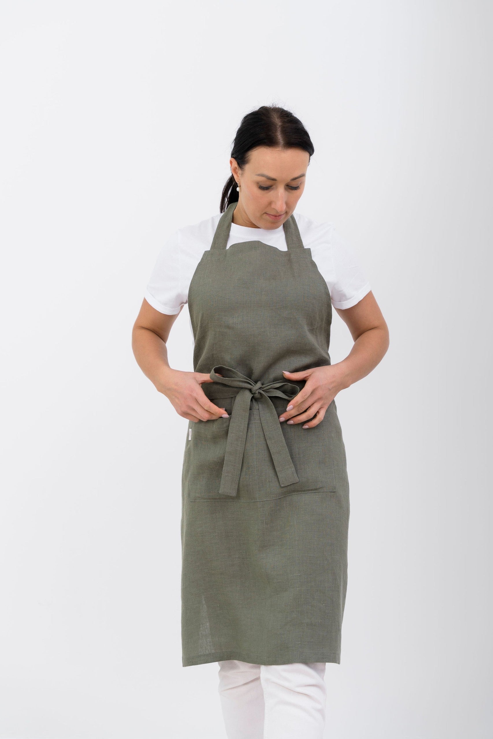 Classic Linen Apron