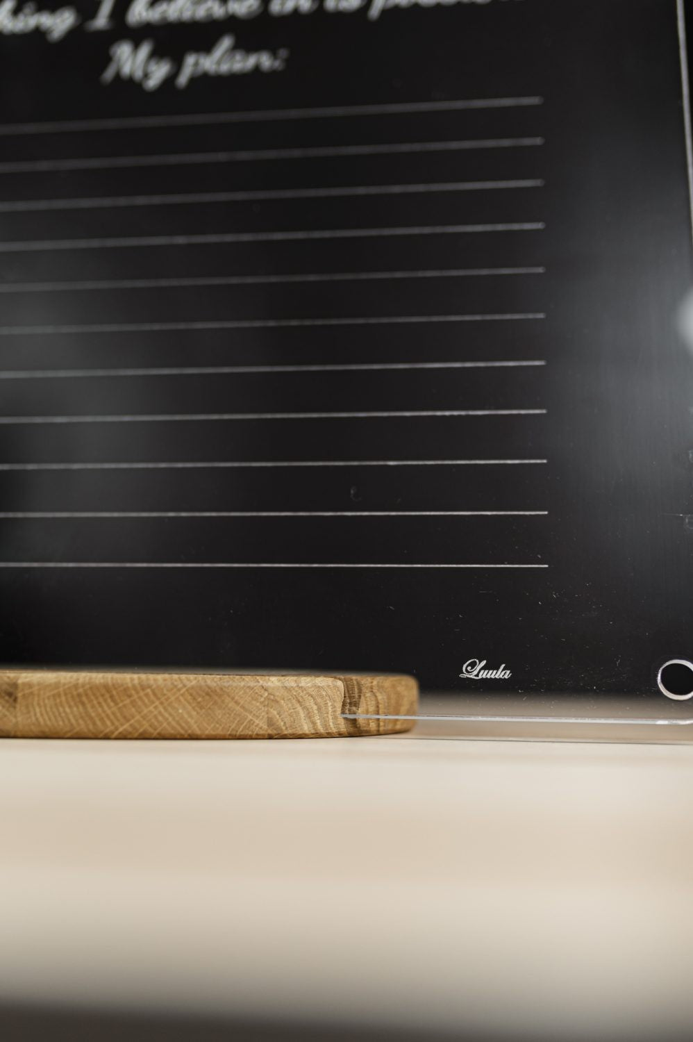 LUULA Acrylic Board - Preschool, Toddler Planner