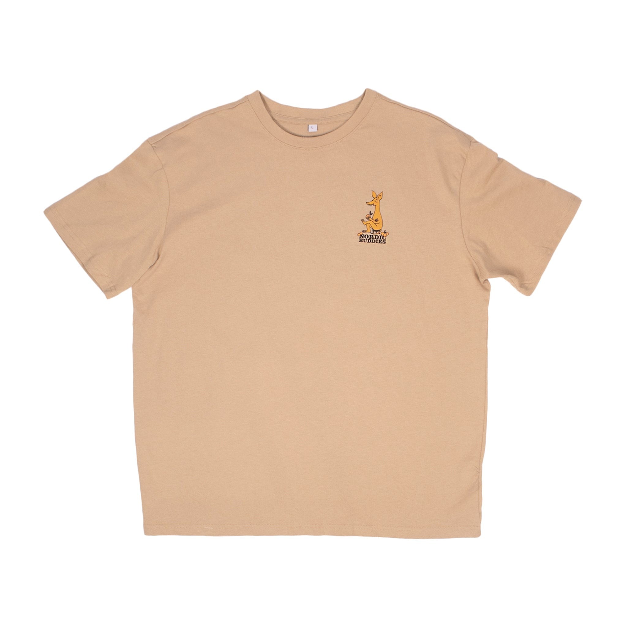 Organic Cotton Premium T-Shirt Sniff - Beige